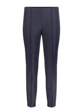 Mac Jeans Anna Summer Dark Blue Pull On Trousers size 40 EU